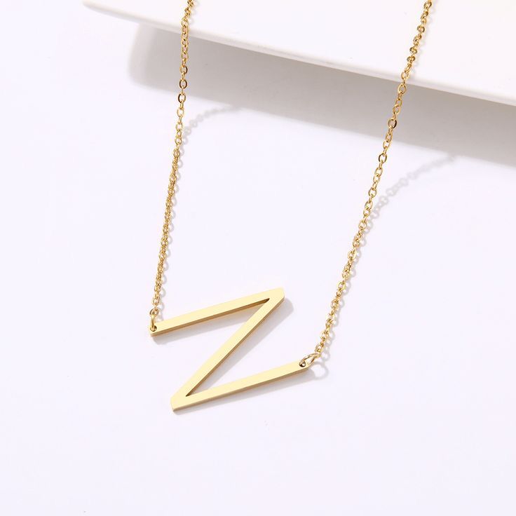 Colar Personalizado Com sua Inicial Banhado a Ouro 18k - 70%OFF + Frete Grátis