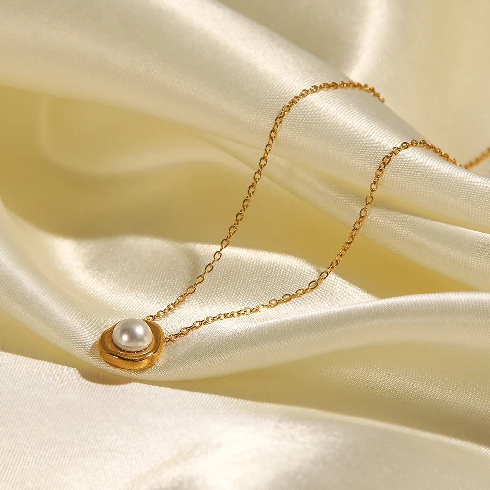 Colar Summer com Zircônia Branca Banhado a Ouro 18k