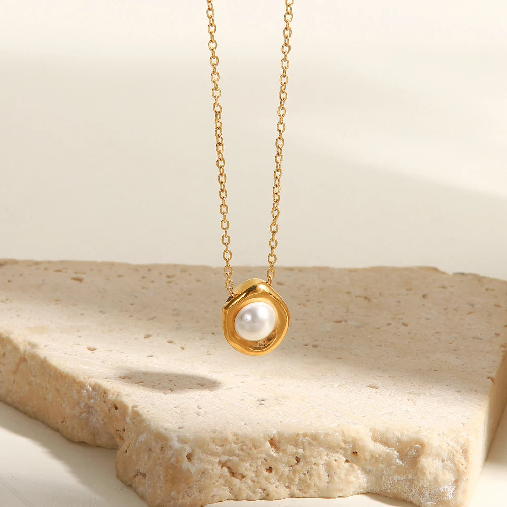 Colar Summer com Zircônia Branca Banhado a Ouro 18k