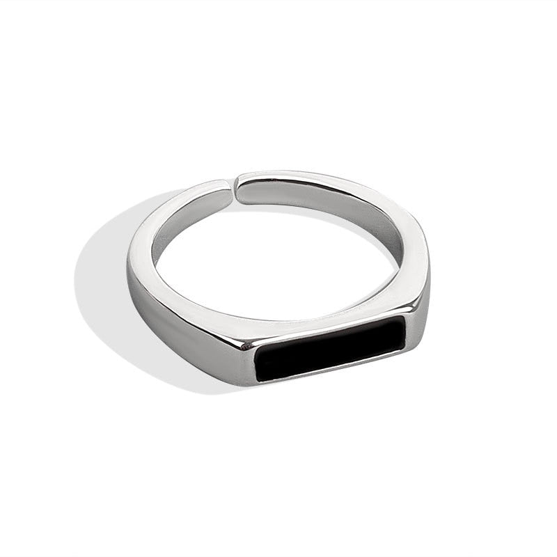 Anel luxo feminino em prata 925 com design refinado – Donna You