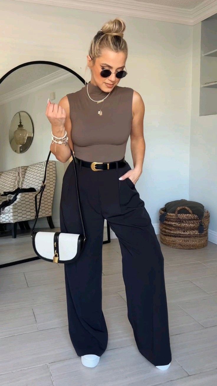 Calça Donna Alfaiataria - Frete Grátis