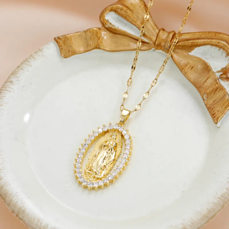 Medalhão Nossa Senhora Aparecida design religioso – Donna You