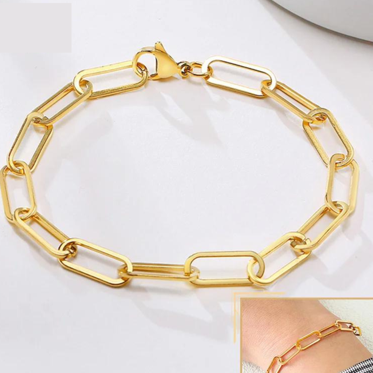 Pulseira Cartier Gold donna you feminina minimalista