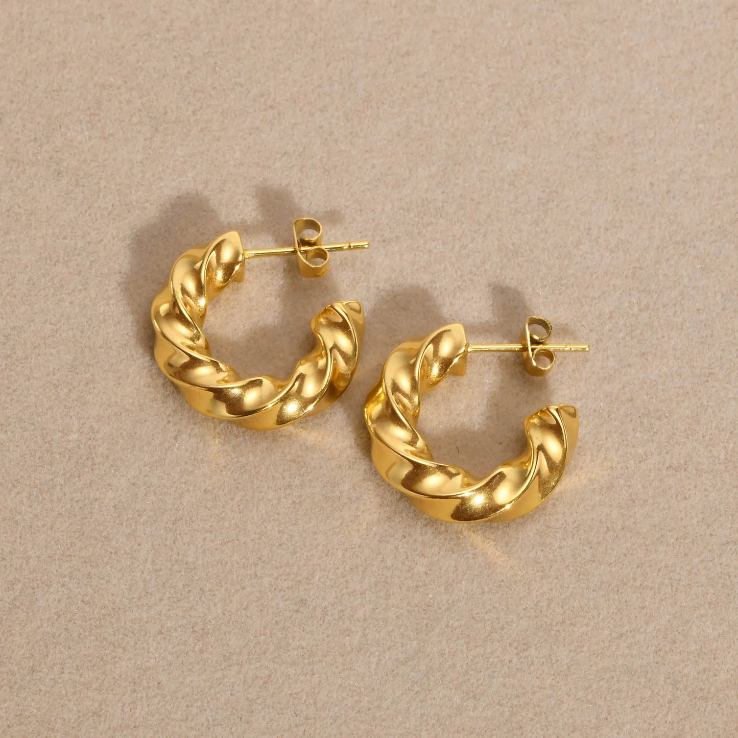 Brinco Transado Banhado a Ouro 18k