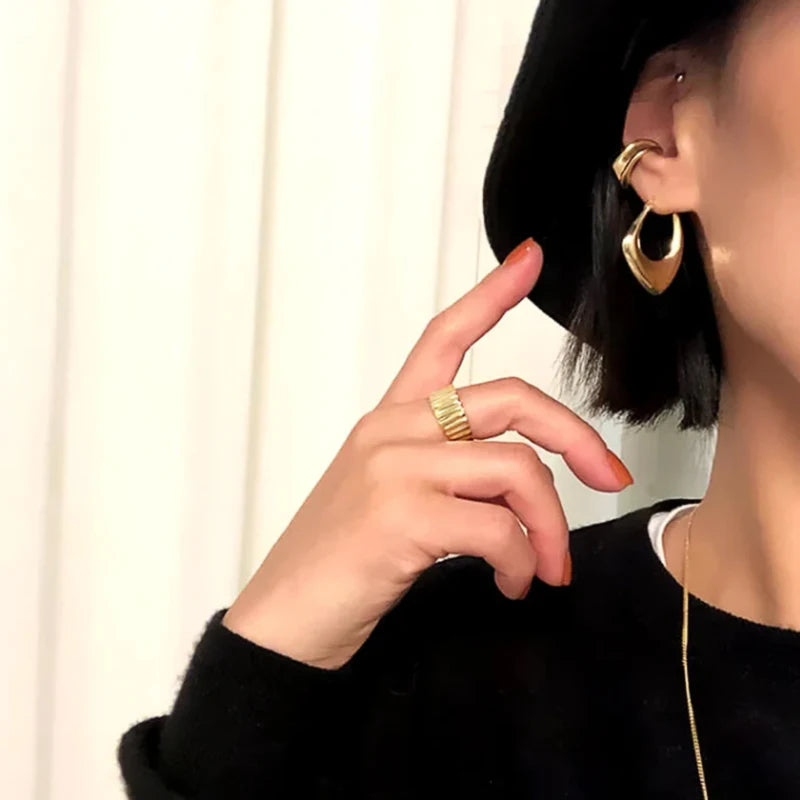 Brinco Vintage Banhado a Ouro 18k