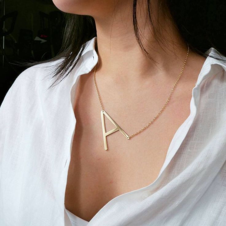 Colar Personalizado Com sua Inicial Banhado a Ouro 18k - 70%OFF + Frete Grátis
