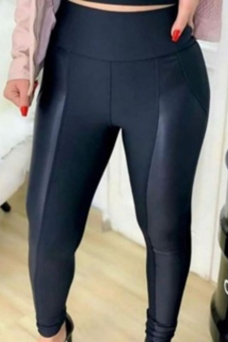 Calça Legging Flanelada