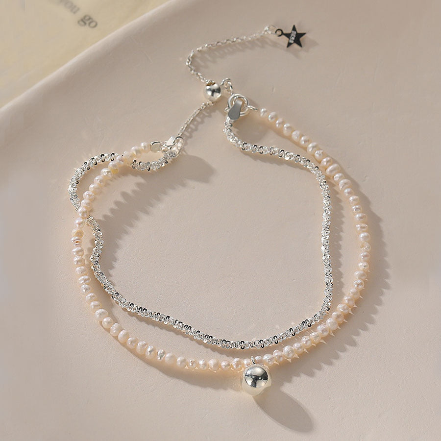 donna you pulseira dupla de luxo