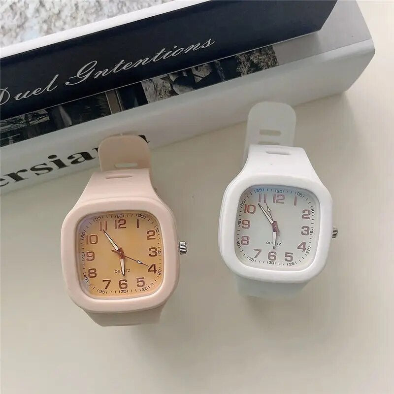 donna you relógio quartz feminino acessório elegante