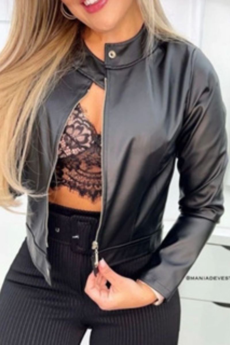 Jaqueta Couro Donna