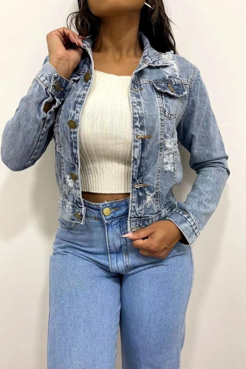 Jaqueta Jeans