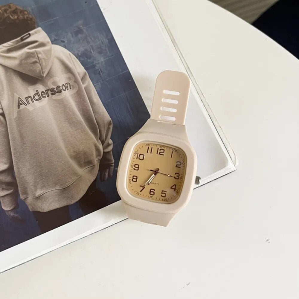 relógio quartz feminino acessório elegante