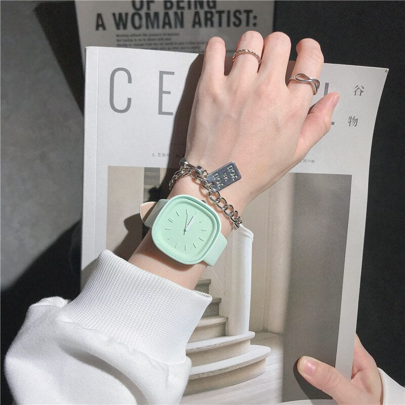 relógio quartz modelo americano donna you