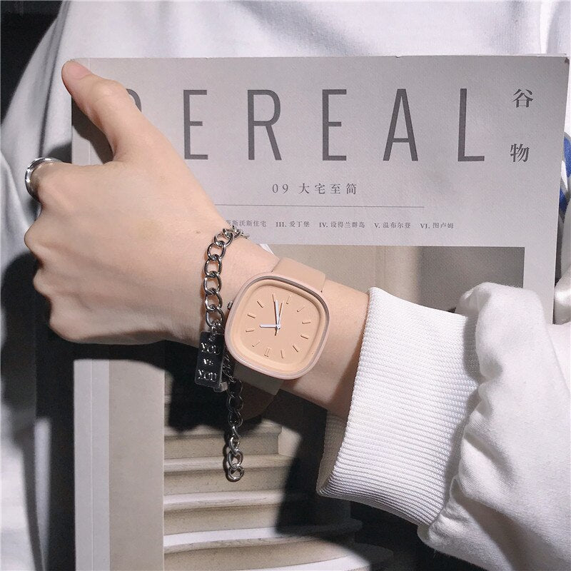 relógio quartz modelo americano donna you