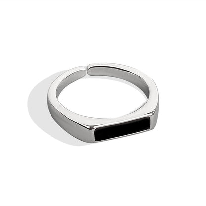 Anel luxo feminino em prata 925 com design refinado – Donna You