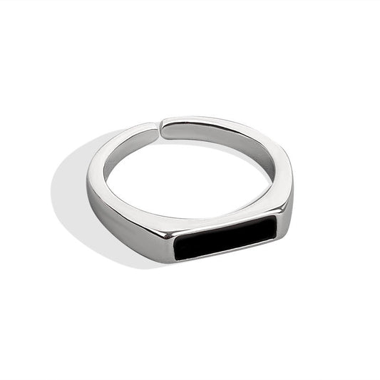 Anel luxo feminino em prata 925 com design refinado – Donna You