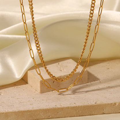 Colar Mix Cartier feminino banhado a ouro – Donna You