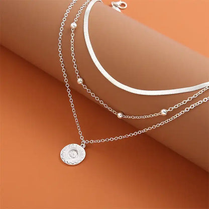 Colar Vintage 3 em 1 feminino – estilo retrô elegante – Donna You
