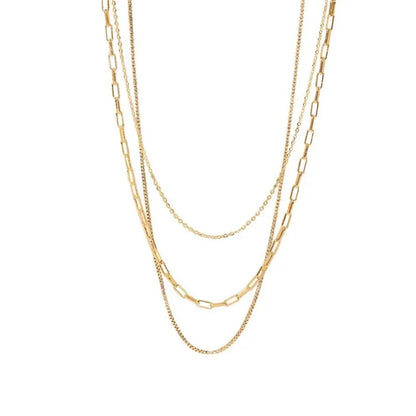 Colar Wind dourado elegante – leve 3, pague 1 – Donna You