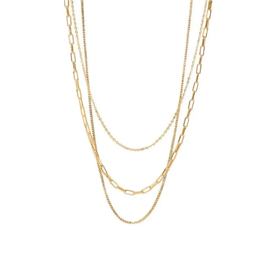 Colar Wind dourado elegante – leve 3, pague 1 – Donna You