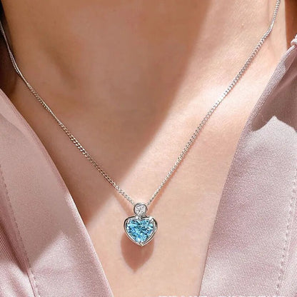 Conjunto Colar e Anel Vintage Blue com pedra azul – Donna You