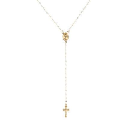 Donna you Colar feminino com pingente de anjo da guarda