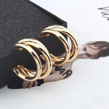 BRINCO TRIGEMEAS BANHADO A OURO 18K