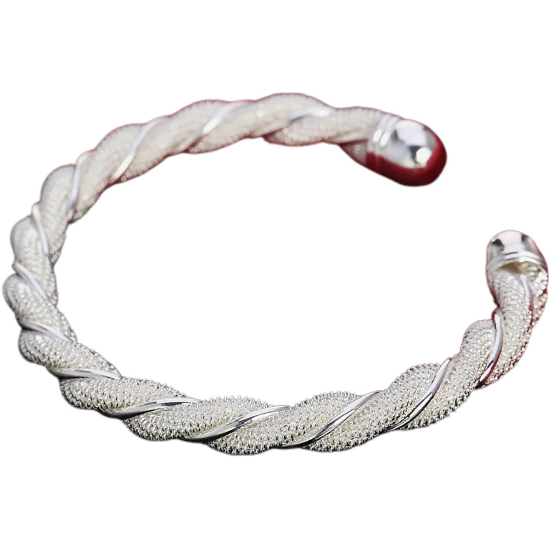 Bracelete fio de prata