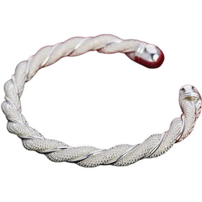 Bracelete fio de prata