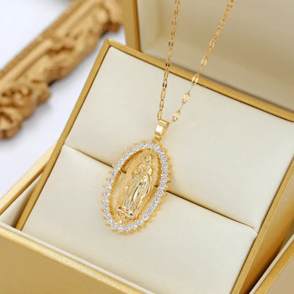 Medalhão Nossa Senhora Aparecida design religioso – Donna You