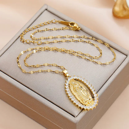 Medalhão Nossa Senhora Aparecida design religioso – Donna You