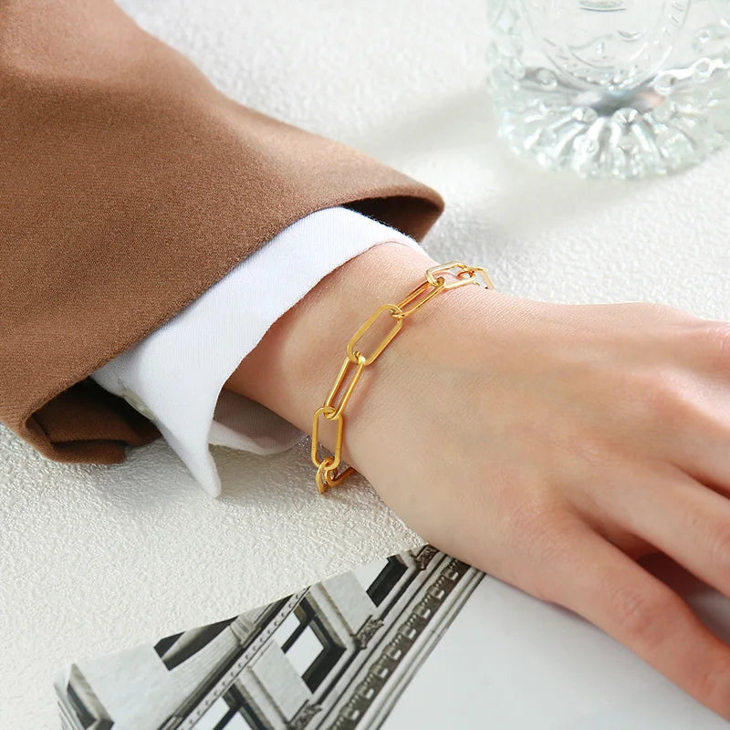 Pulseira Cartier Gold donna you feminina minimalista 