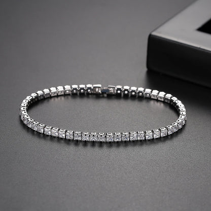 Pulseira Gold  Donna You com zircônias brilhantes