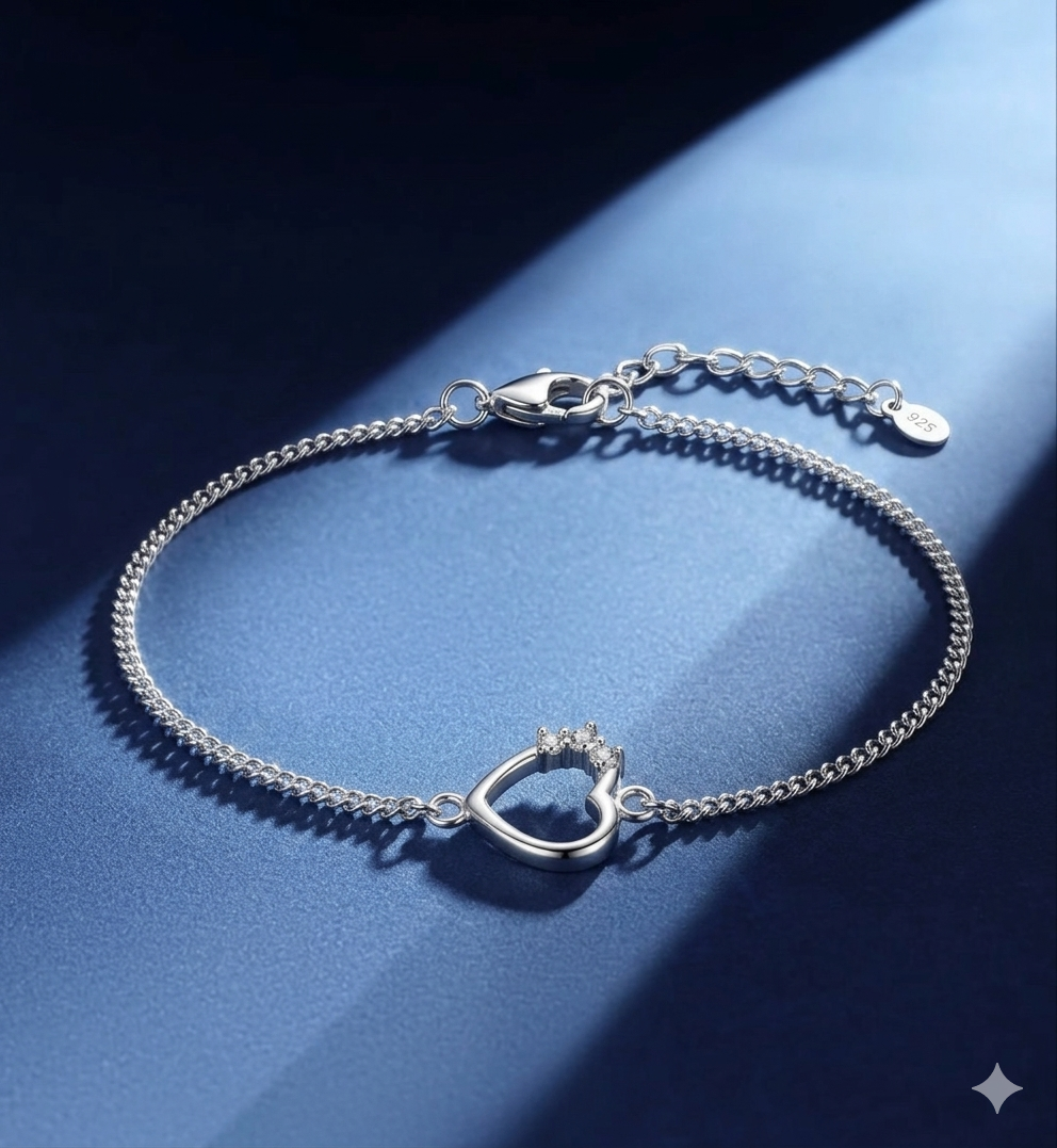 Pulseira em prata 925 feminina loja Donna You 