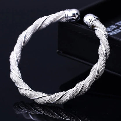 Bracelete fio de prata