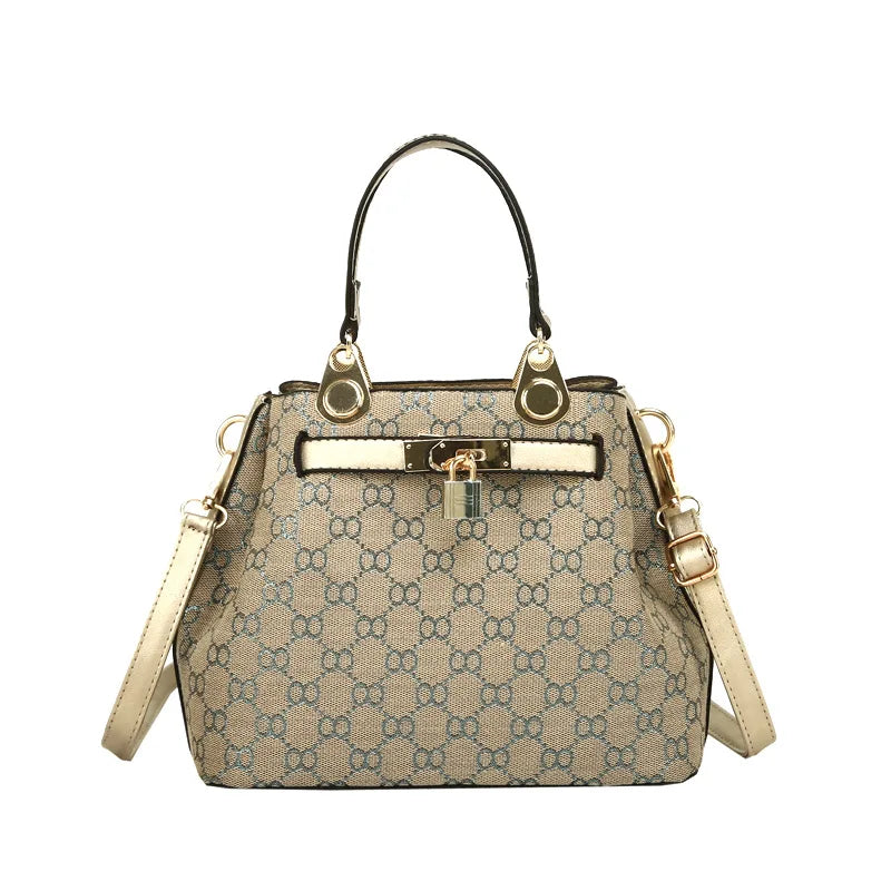 Bolsa Fashion em couro légitimo