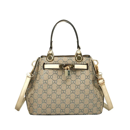Bolsa Fashion em couro légitimo