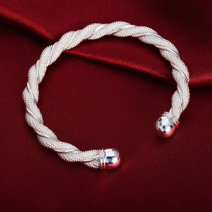 Bracelete fio de prata