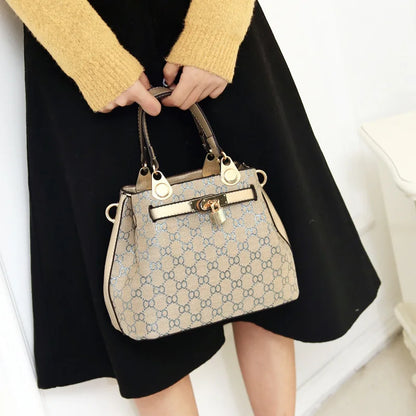 Bolsa Fashion em couro légitimo