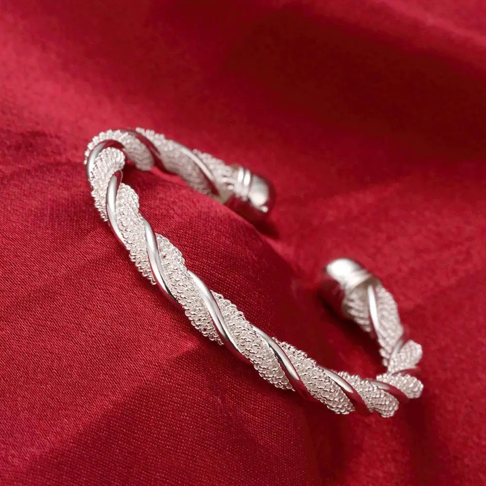 Bracelete fio de prata