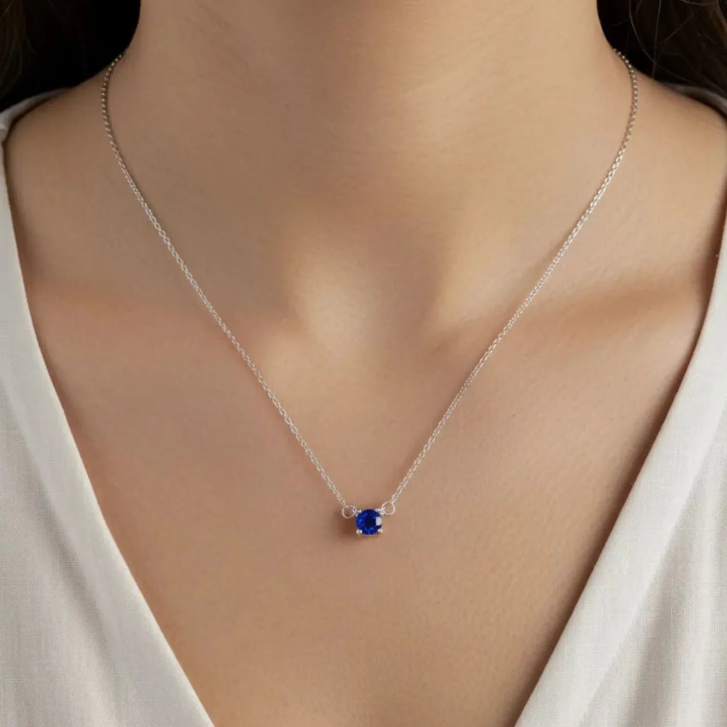colar delicado prata 925 feminino