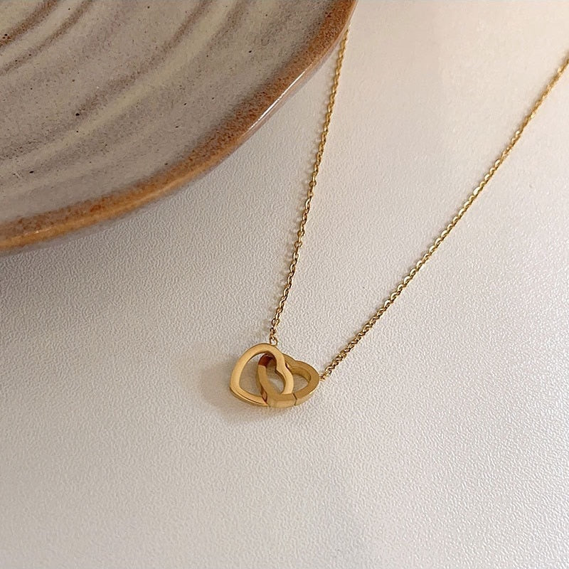 donna you colar amor infinito banhado a ouro 18k
