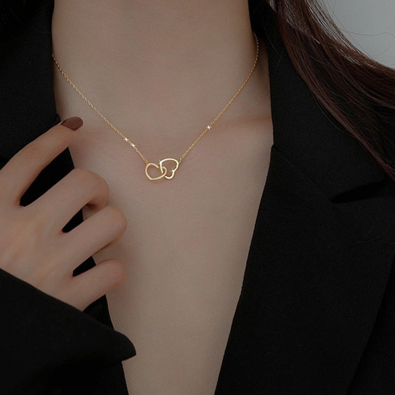 donna you colar amor infinito banhado a ouro 18k