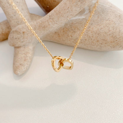 donna you colar amor infinito banhado a ouro 18k