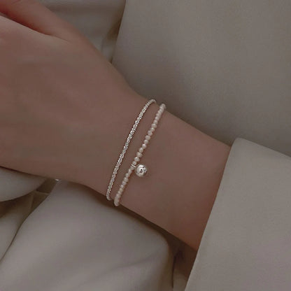 donna you pulseira dupla de luxo 
