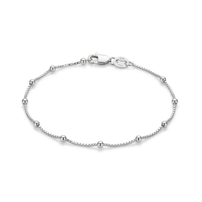 pulseira maria prata 925 feminina delicada