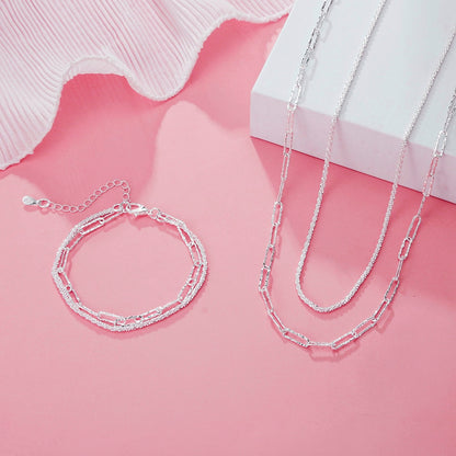 Conjunto de Prata 925 Feminino – Joia Delicada Donna You